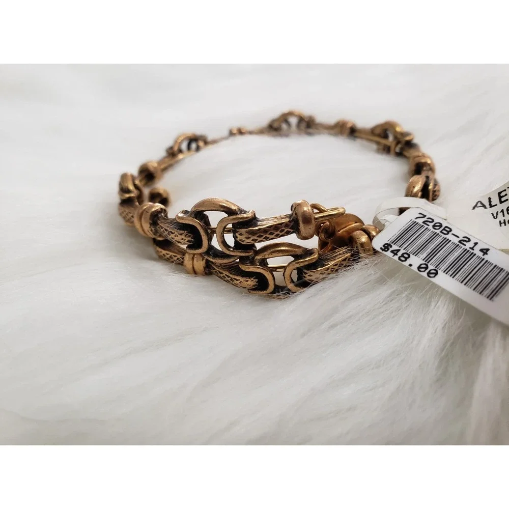NEW Alex and Ani Vintage Honor Wrap Rose Gold Gypsie Wrap Bracelet